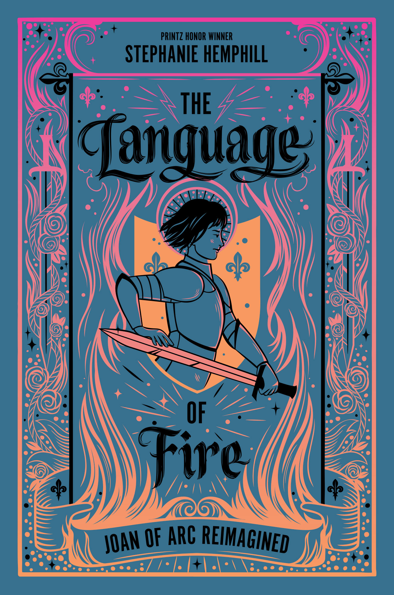 Front cover art for The Language of Fire