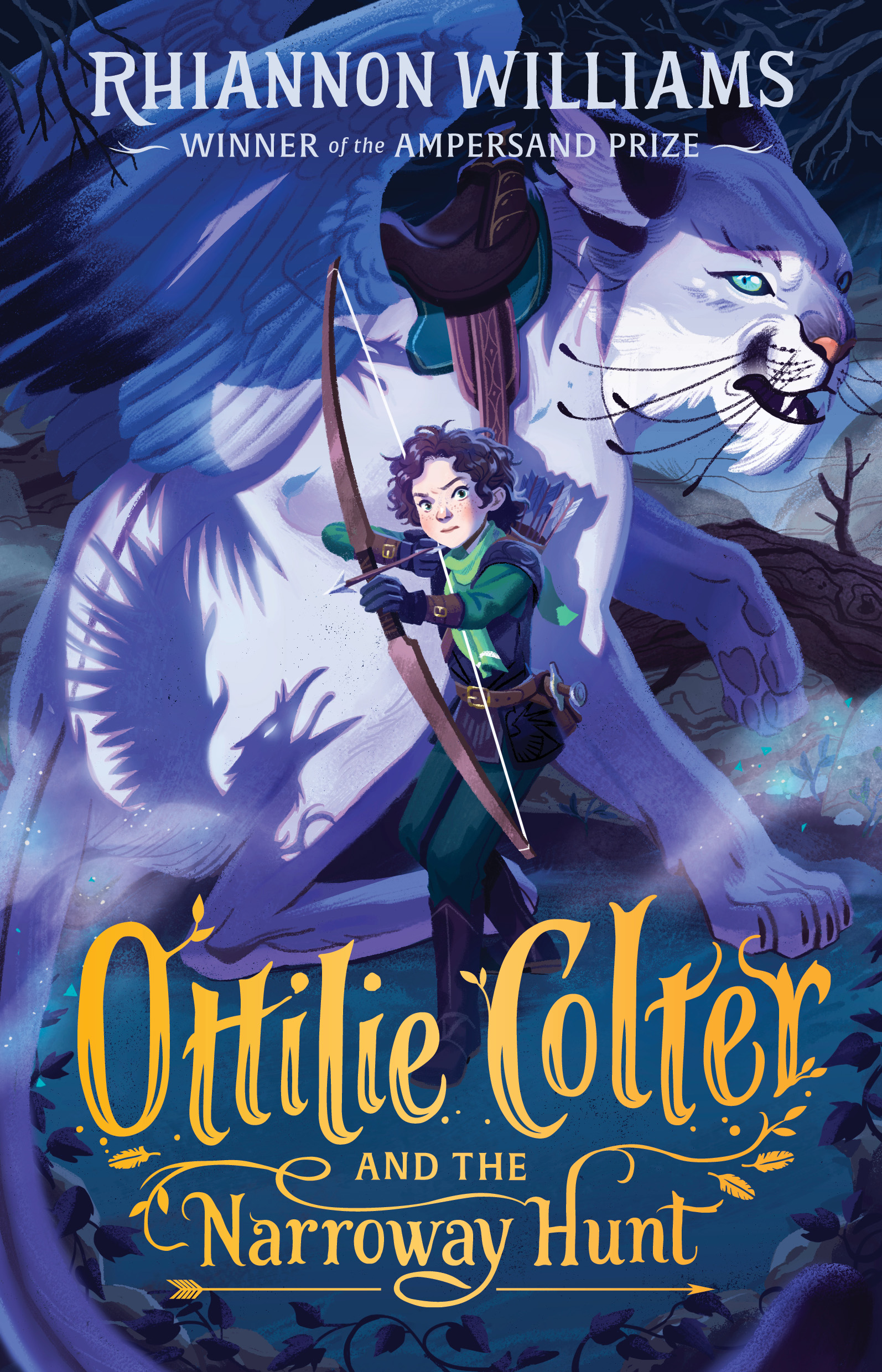 Front cover art for Ottilie Colter and the Narroway Hunt