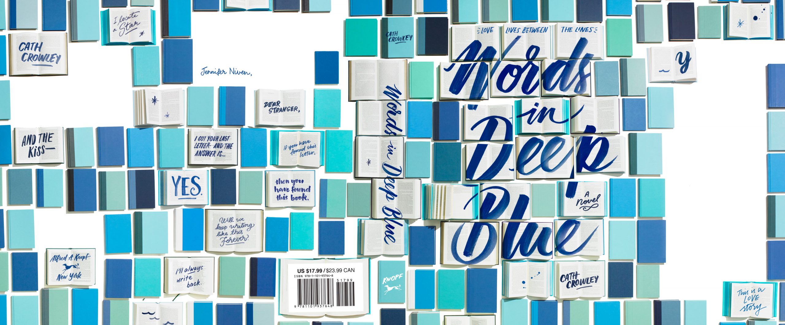 Full jacket art for Words in Deep Blue