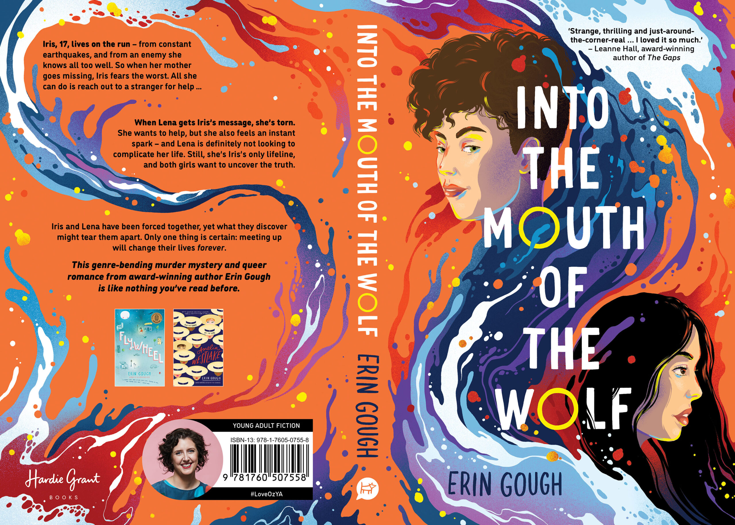 Full jacket artwork for Into the Mouth of the Wolf
