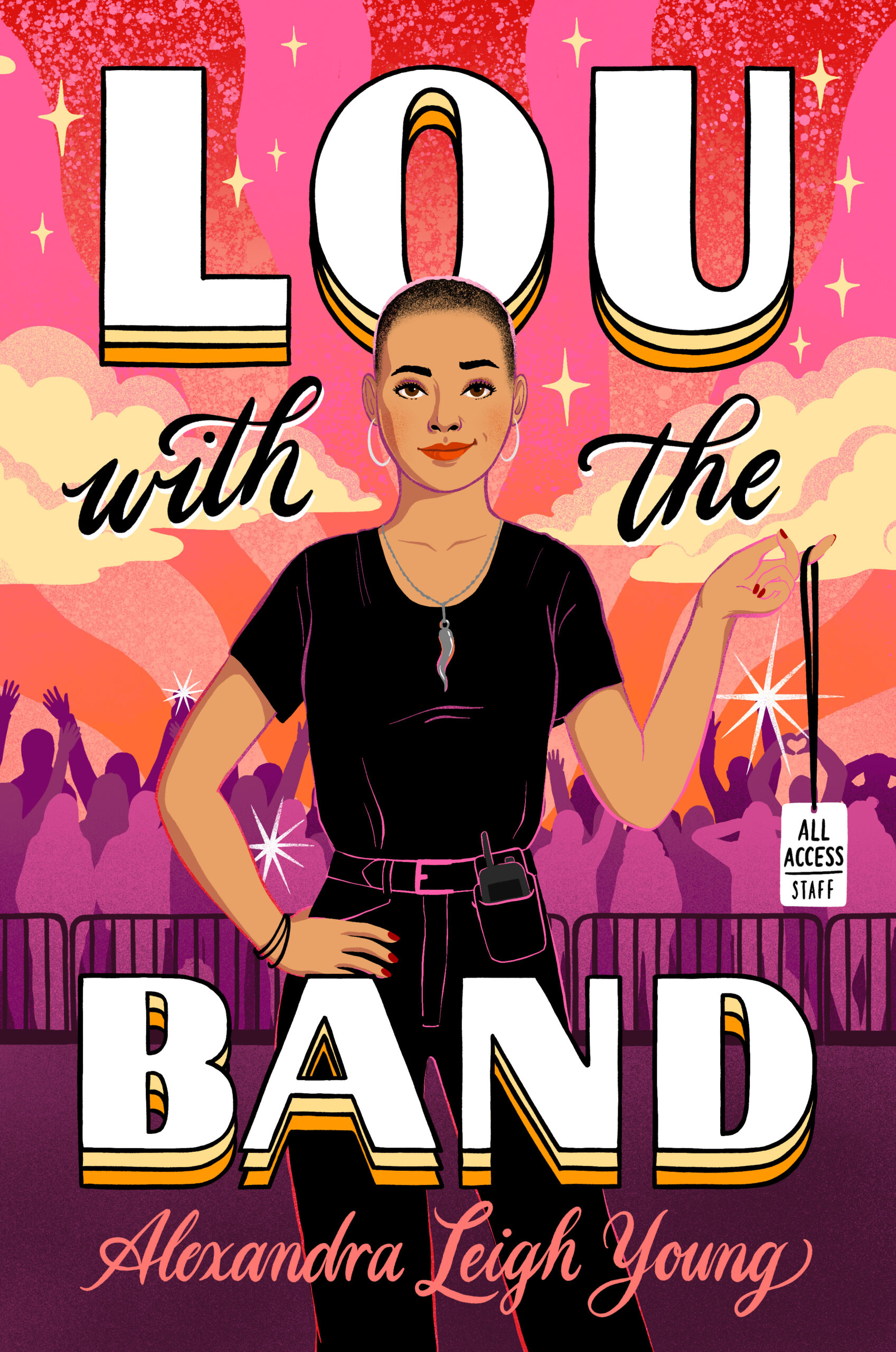 Lou with the Band